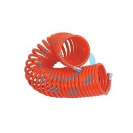 TUBO A SPIRALE PER COMPRESSORI CON ATTACCHI A BAIONETTA - ø mm.6x8 mt.7,5