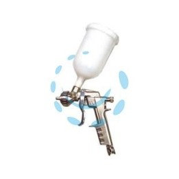 AEROGRAFO SERBATOIO SUPERIORE - ugello mm.1,8
