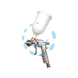AEROGRAFO SERBATOIO SUPERIORE - ugello mm.1,8