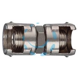 RACCORDO DI GIUNZIONE CON DUE DADI FRESATI - attacco due dadi 1/4"M art.12/A