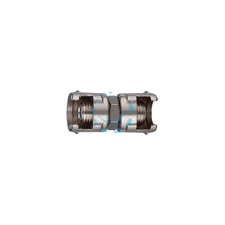RACCORDO DI GIUNZIONE CON DUE DADI FRESATI - attacco due dadi 1/4"M art.12/A
