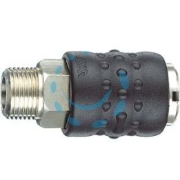 RUBINETTO RAPIDO UNIVERSALE FILETTATO MASCHIO - attacco 1/4"M art.17/A