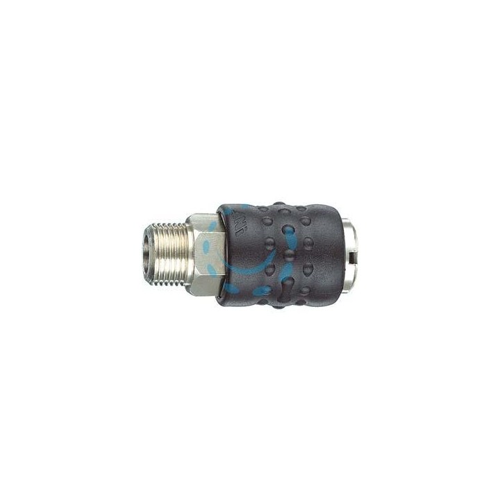 RUBINETTO RAPIDO UNIVERSALE FILETTATO MASCHIO - attacco 1/4"M art.17/A