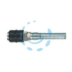RUBINETTO RAPIDO UNIVERSALE CON MOLLA - per tubo ø mm.6X8 art.64/MF1