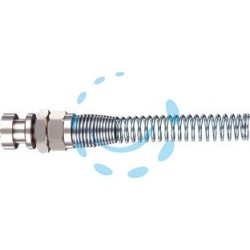 ATTACCO A BAIONETTA CON MOLLA - per tubo ø mm.6X8 art.60MF
