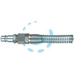 INNESTO RAPIDO CON MOLLA - per tubo ø mm.6X8 art.63MF