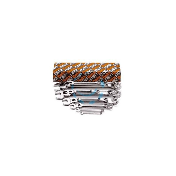 CHIAVI COMBINATE CROMATE ART.42N/S - ART.42/S17 in serie pz.17 da 6 a 22