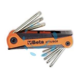 CHIAVI MASCHIO TORX CROMATE ART.97TX/BG8 