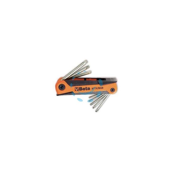 CHIAVI MASCHIO TORX CROMATE ART.97TX/BG8 