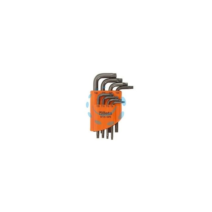 CHIAVI MASCHIO TORX PIEGATE CROMATE ART.97TX/S6 