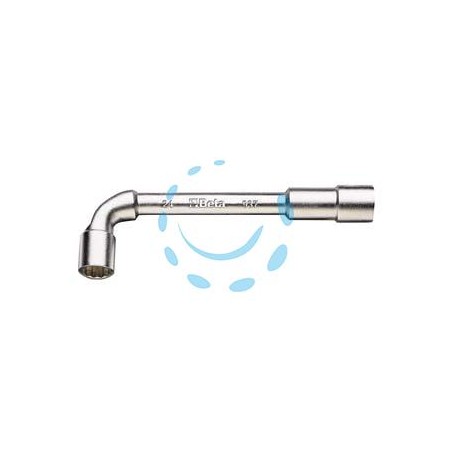 CHIAVI A PIPA DOPPIE ESAGONALI-POLIGONALI CROMATE ART.937 - mm.15x15
