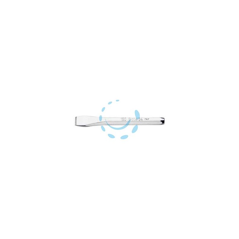 SCALPELLI CROMATI PIATTI TIPO NORMALI ART. 34 - mm.125