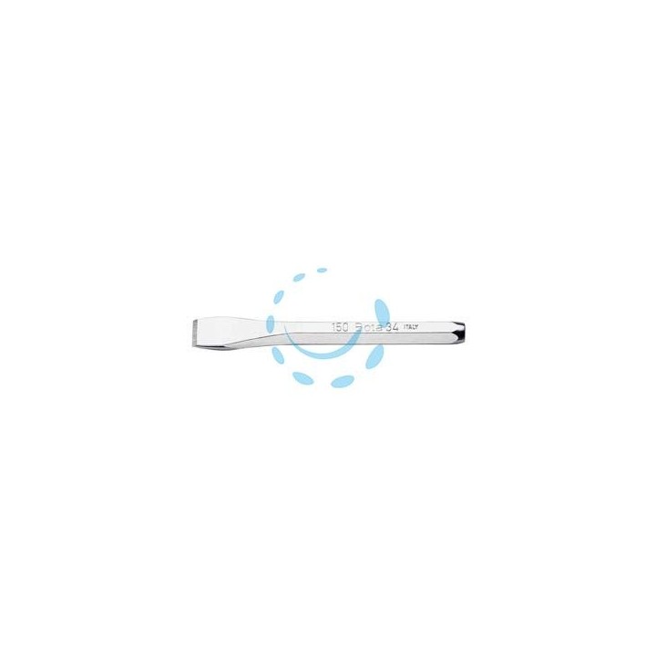 SCALPELLI CROMATI PIATTI TIPO NORMALI ART. 34 - mm.150