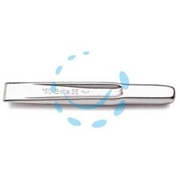 SCALPELLI CROMATI PIATTI TIPO NERVATO ART.35 - mm.14.5x100