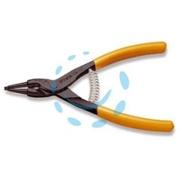 PINZA BECCHI DIRITTI PER ANELLI ART.1036 - mm.140x0,9