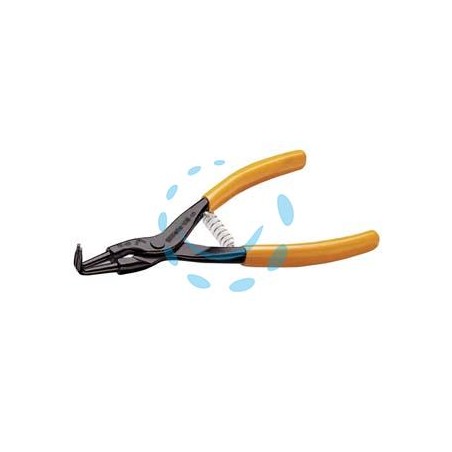 PINZA CON MOLLA BECCHI PIEGATI PER ANELLI ART.1038 - mm.175