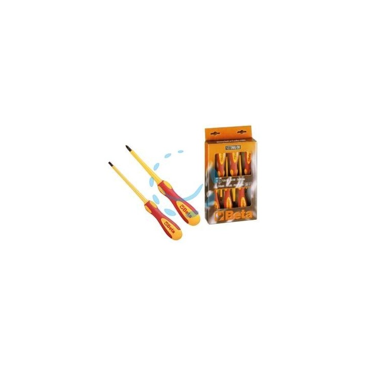 GIRAVITI ISOLATI 1000V IN SERIE PZ.6 ART.1273MQ/D6 