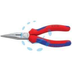 PINZA PER MECCANICA CON BECCHI MEZZOTONDI E TRONCHESE DIN ISO 5745 - mm.160