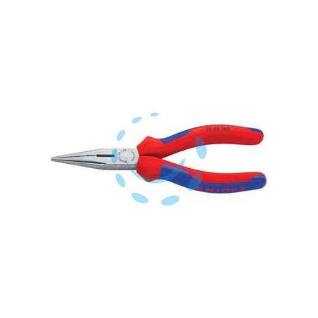 PINZA PER MECCANICA CON BECCHI MEZZOTONDI E TRONCHESE DIN ISO 5745 - mm.160