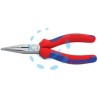 PINZA PER MECCANICA CON BECCHI MEZZOTONDI E TRONCHESE DIN ISO 5745 - mm.160