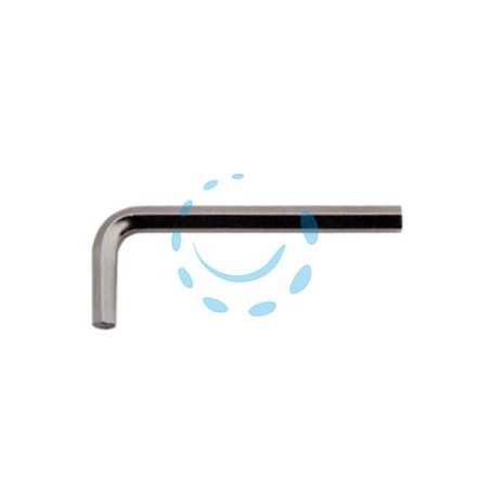 CHIAVI MASCHIO ESAGONALI PIEGATE - mm.4 nichelata