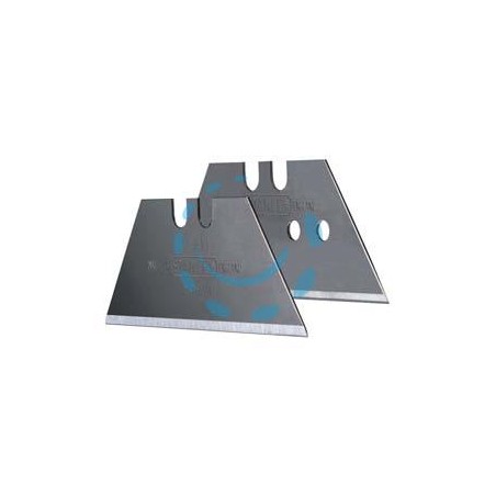 LAME RICAMBIO A TRAPEZIO PICCOLE PER COLTELLI lama senza fori - conf.10 blister pz.10 (2-11-911)
