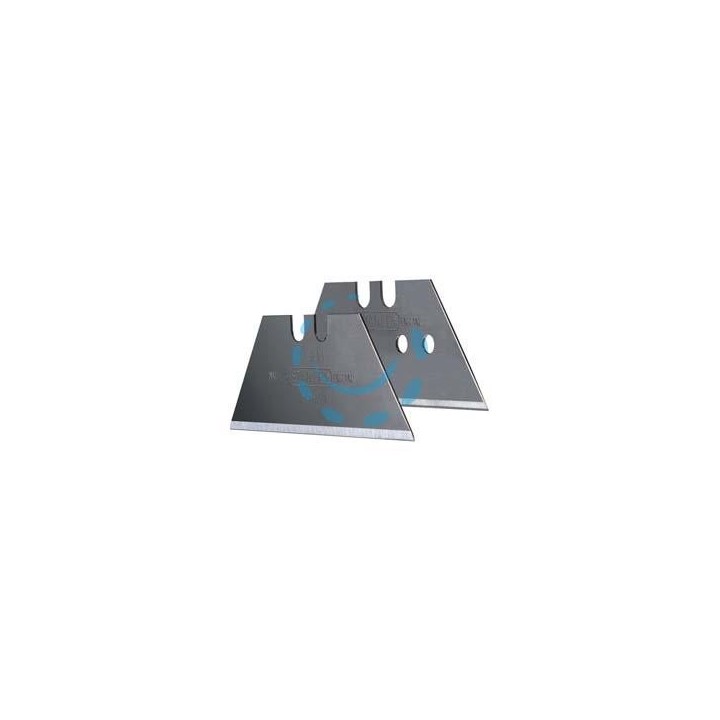 LAME RICAMBIO A TRAPEZIO PICCOLE PER COLTELLI lama senza fori - conf.10 blister pz.10 (2-11-911)