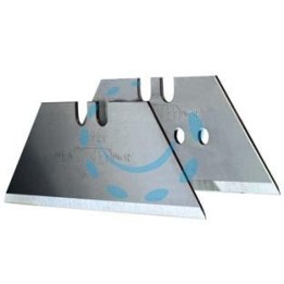 LAME RICAMBIO A TRAPEZIO GRANDI PER COLTELLI E RASCHIETTI lama con fori - conf.10 astucci pz.10 ( 6-11-916)