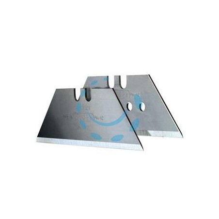 LAME RICAMBIO A TRAPEZIO GRANDI PER COLTELLI E RASCHIETTI lama con fori - conf.10 astucci pz.10 ( 6-11-916)