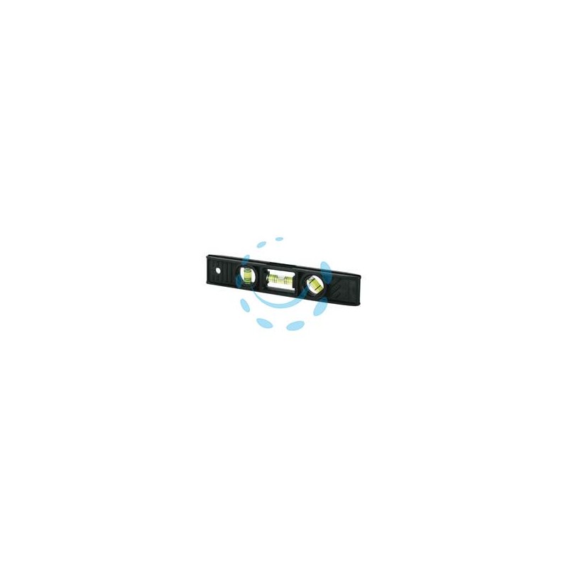 LIVELLA IN MATERIALE SINTETICO TORPEDO - cm.20 3 bolle (0-42-294)