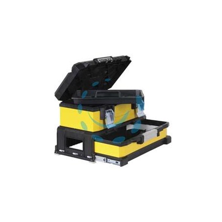 CASSETTA PORTAUTENSILI METAL/PLASTIC CON CASSETTO - cm.54,5x28x33,5 (1-95-829)