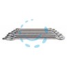 CHIAVE A FORCHETTA DOPPIA FISSA IN SERIE in serie pz.12 da 6x7 a mm.30x32
