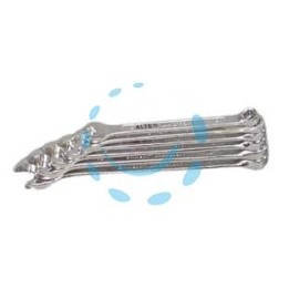 CHIAVE COMBINATA IN SERIE - in serie pz.6 da 6x6 a mm.17x17