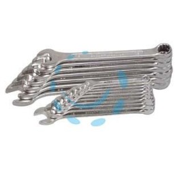 CHIAVE COMBINATA IN SERIE - in serie pz.6 da 8x8 a mm.17x17