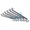 CHIAVE POLIGONALE DOPPIA IN SERIE PROFESSIONALE - in serie pz.12 da 6x7 a mm.30x32