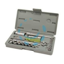 CHIAVI A BUSSOLA DA 3/8" E 1/4" IN SERIE 21 PEZZI 