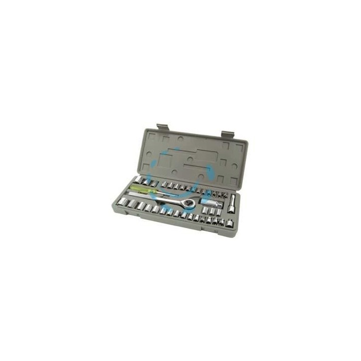 CHIAVI A BUSSOLA DA 3/8" E 1/4" IN SERIE 40 PEZZI 