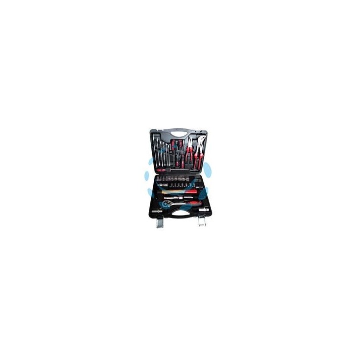 SET UTENSILI IN VALIGETTA 56 PEZZI 