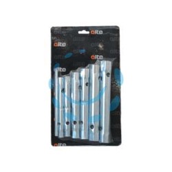 CHIAVI A TUBO DOPPIE IN SERIE 6 PEZZI - mm.6/7-8/9-10/11-12/13-14/15-16/17 