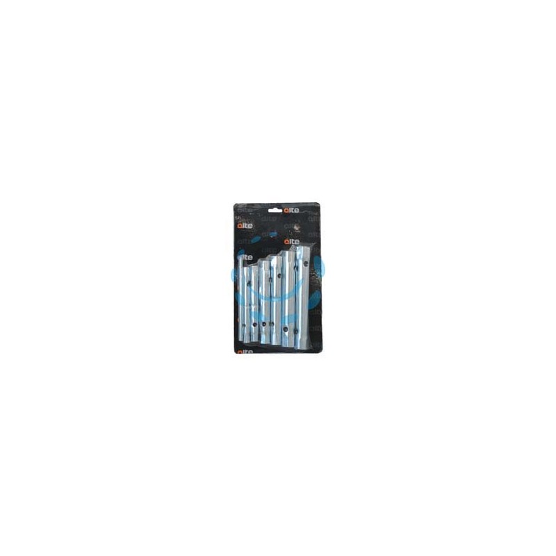 CHIAVI A TUBO DOPPIE IN SERIE 6 PEZZI - mm.6/7-8/9-10/11-12/13-14/15-16/17 