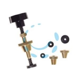 FRESE PER RETTIFICARE RUBINETTI 3/8"-1/2"-3/4"-1" - con quattro frese da 3/8"-1/2"-3/4"-1" PG 201.00