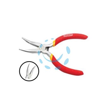 PINZA MINI BECCHI MEZZI TONDI PIEGATI MM.110 