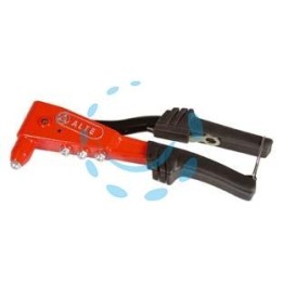 RIVETTATRICE CON 4 TESTE INTERCAMBIABILI puntali mm. 2,4 3,2 4 4.,8