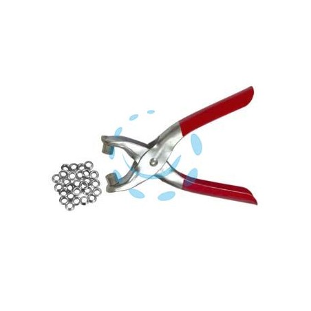 PINZA OCCHIELLATRICE CON OCCHIELLI - mm.150