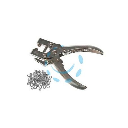 PINZA OCCHIELLATRICE PROFESSIONALE CON OCCHIELLI - mm.170