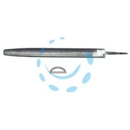 LIME MEZZE TONDE SENZA MANICO - 6" mm.150 taglio bastardo