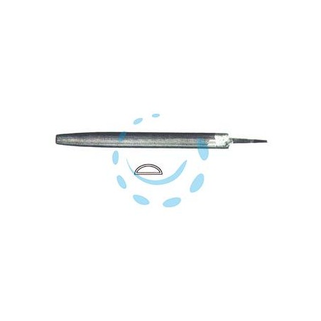 LIME MEZZE TONDE SENZA MANICO - 8" mm.200 taglio bastardo