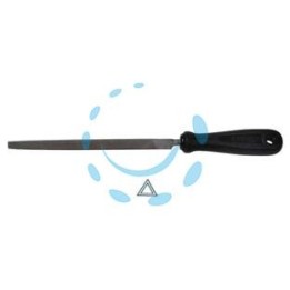 LIME TRIANGOLARI CON MANICO IN PLASTICA - 6" mm.150 taglio bastardo