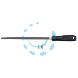 LIME QUADRE CON MANICO PLASTICA - 6" mm.150 taglio bastardo