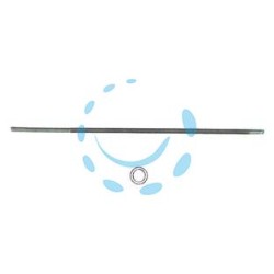LIME TONDE PER AFFILATURA CATENE MOTOSEGA - 7/32" mm.200 ø mm.5,5 (passo 3/8")